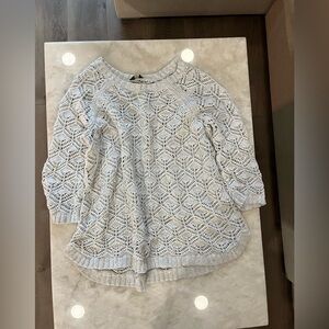 Silver/grey 100% cotton Denver Hayes sweater (size xxl but fits small)